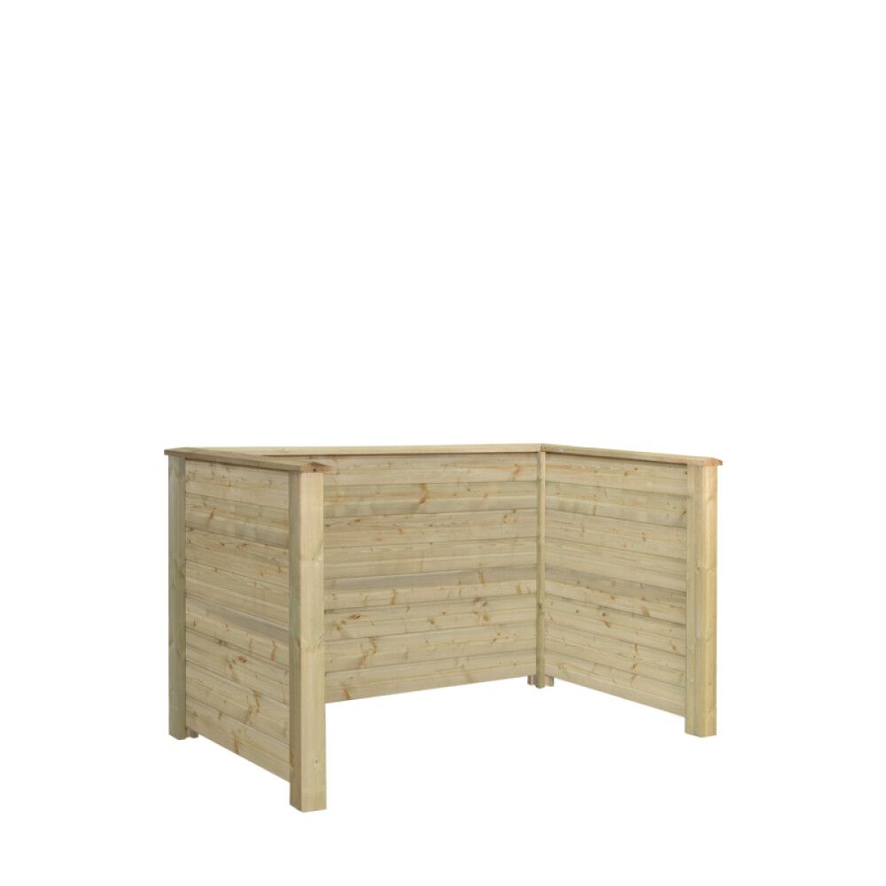 AVFALLSSKJUL PLUS PLANK M/TRESTOLPER PEFC 194xX97X108CM