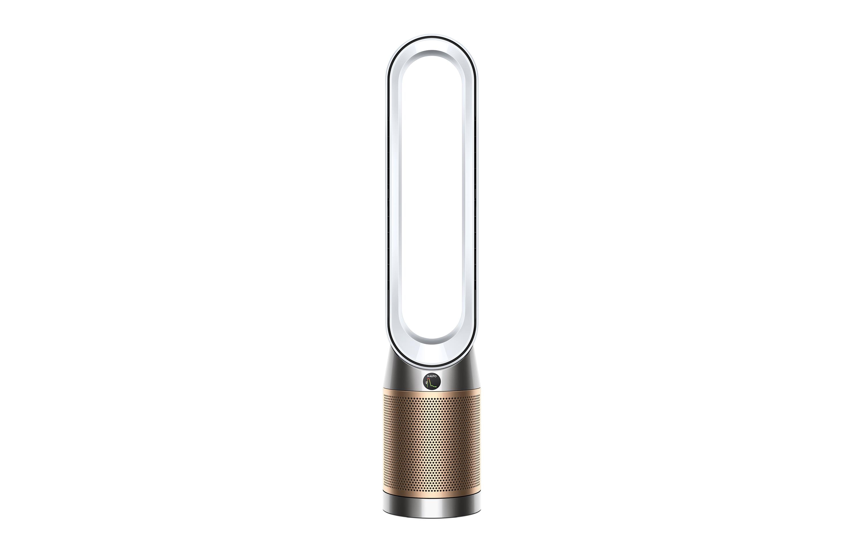 Luftreiniger/Ventilator Cool Formaldehyde TP09 Gold/Weiss<br>Ventilator im Sommer und Luftreiniger während des ganzen Jahres