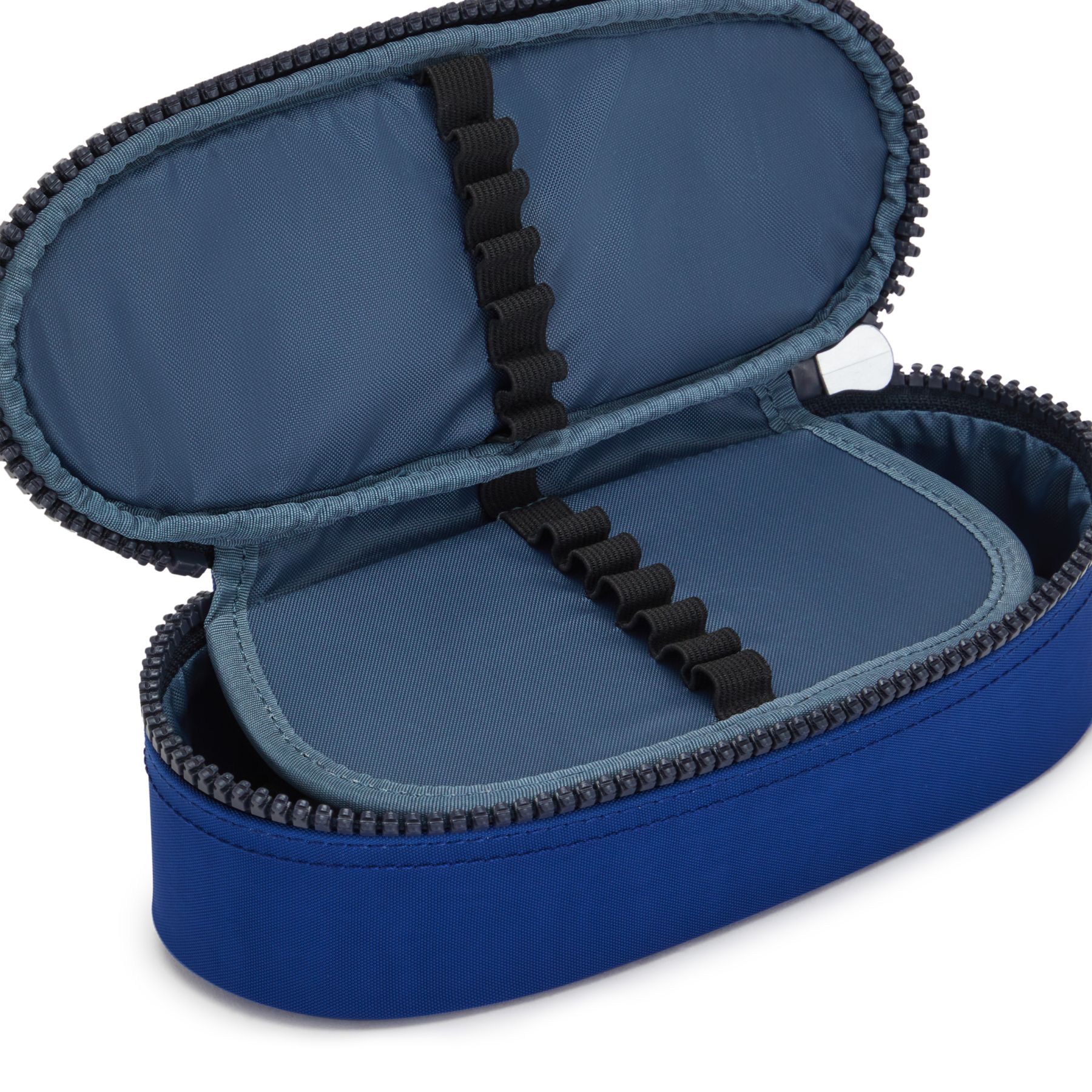 DUOBOX Trousse zippée moyenne à imprimé - Blue Ink Combo