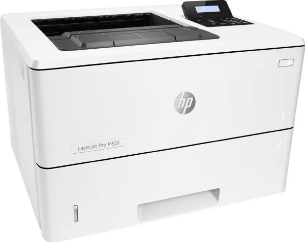 HP LaserJet Pro M501dn - Printer - S/H - Duplex - laser - A4/Legal - 4800 x 600 dpi - op til 43 spm - kapacitet: 650 ark - USB 2.0, Gigabit LAN, USB 2.0 vært