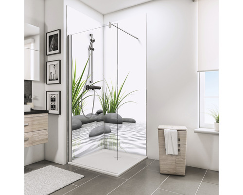 Doucheachterwand SCHULTE DecoDesign Zenstenen gras 210 x 90 cm D1900922 634 210