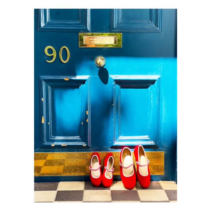 Hermosilla Ballerines Coquelicot  | Rouge