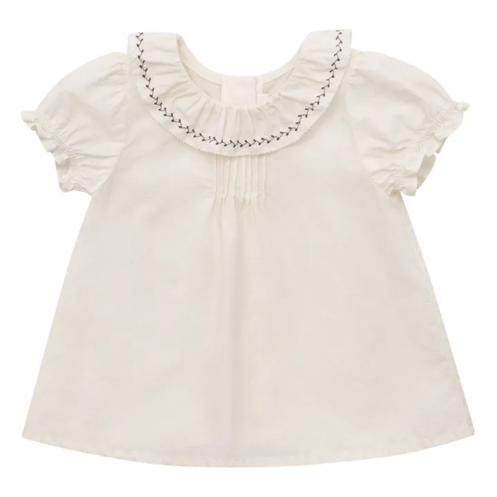 Louisiella Blouse Maila Brodée Bébé | Crème