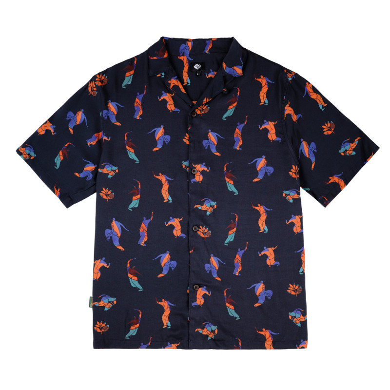 CHEMISE DE BALLET - BLEU MARINE FONCÉ