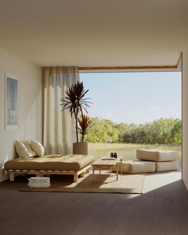Karup Design Lean slaapbank 190 Seaweed