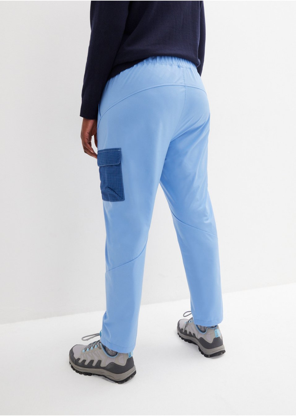 Pantalon fonctionnel étanche avec taille confortable, longueur cheville