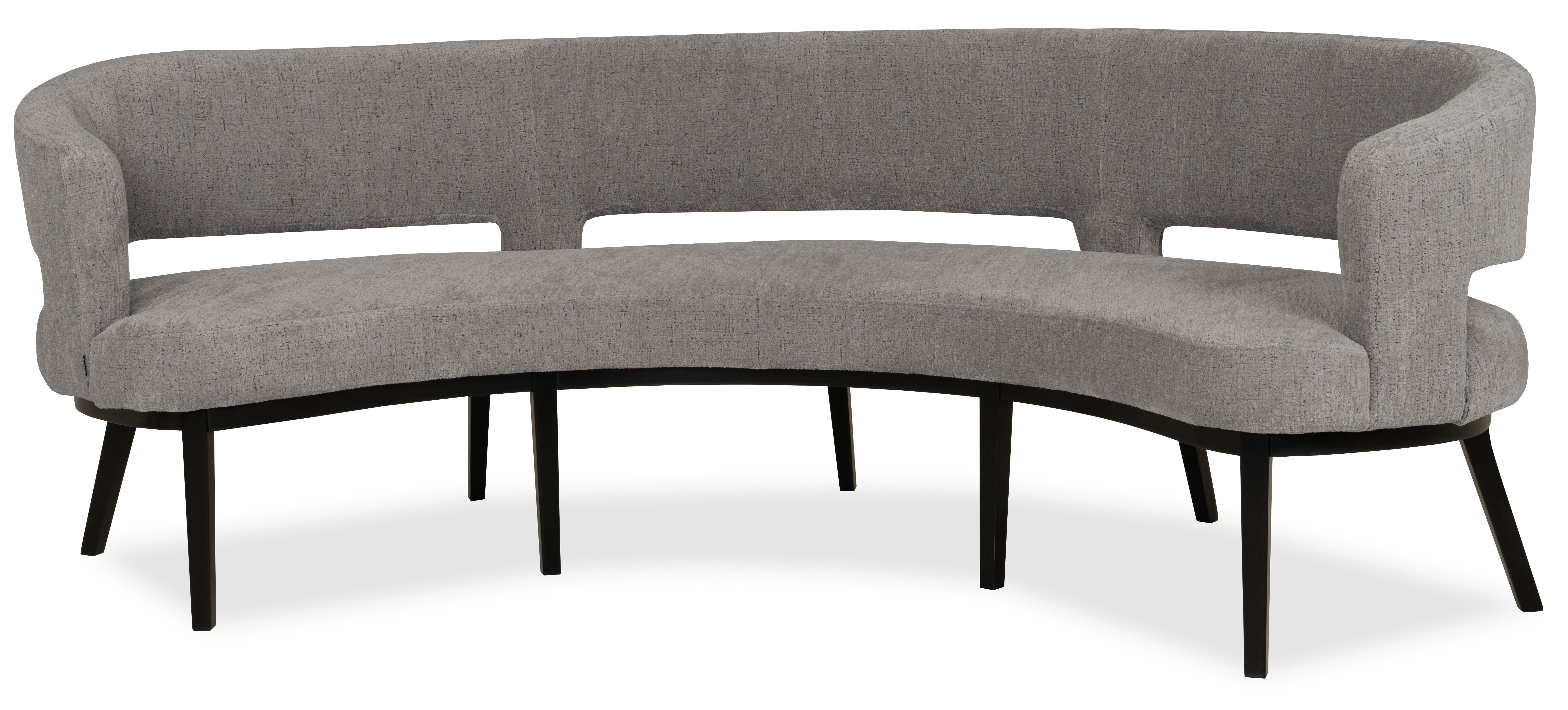 Eetkamerbank rond Merida B240 x D120 x H90 cm