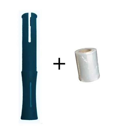 DM Folien Mini Stretchfolie 100 mm x 150 m, 20 my, incl. Abroller