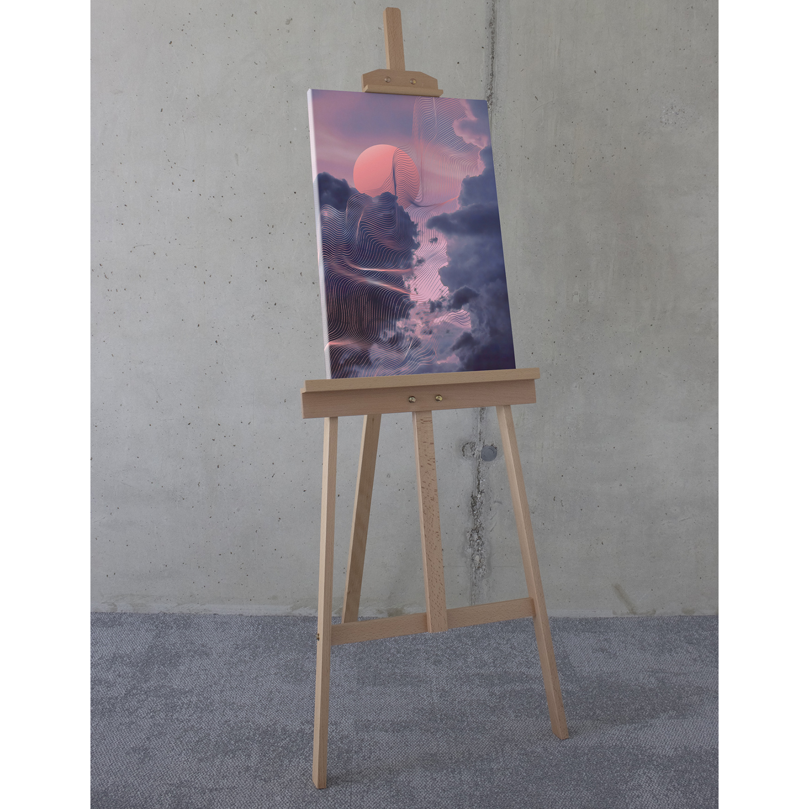 Keilrahmenbild MORNING VIBES - 40x60 cm