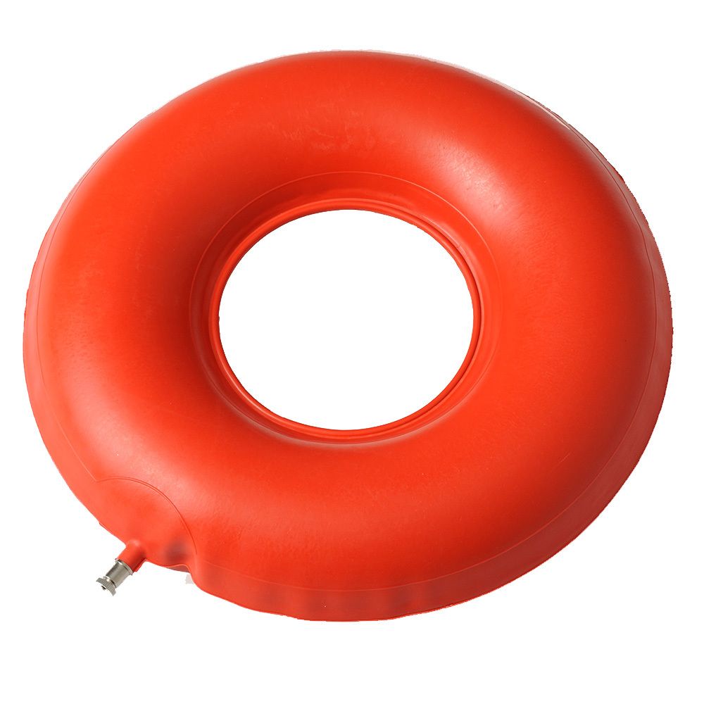 Luftkissen aus Gummi inkl. Luftkissenpumpe und Vliesbezug 42,5 cm