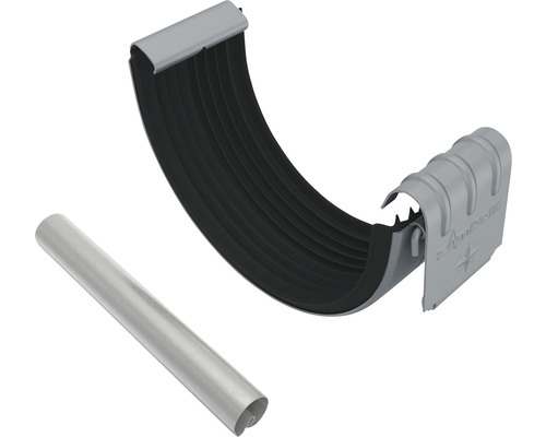 Zambelli Set goot- en kraalverbinders, antraciet, nominale breedte 153 mm, maat 333