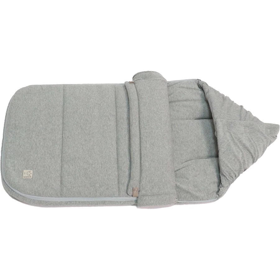 KAISER Ganzjahresfußsack TIFFY JERSEY light grey