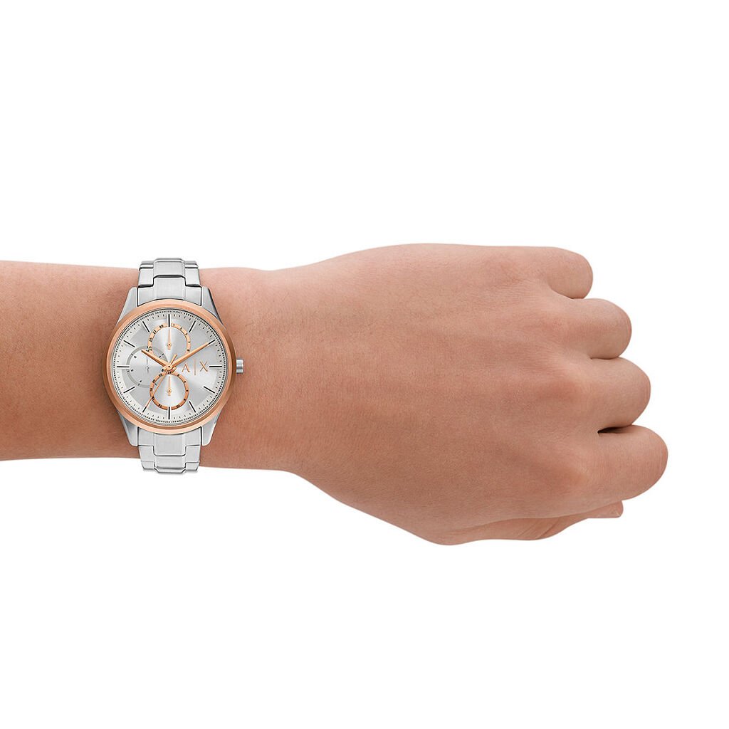 Montre Armani Exchange Argenté