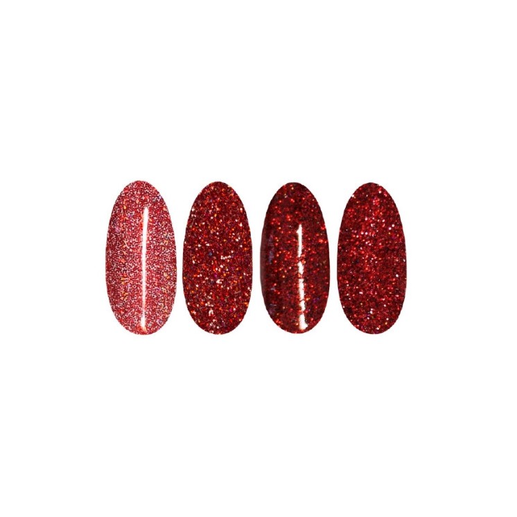 Ronney Nagelpoeder Holo Effect /17/ Rood