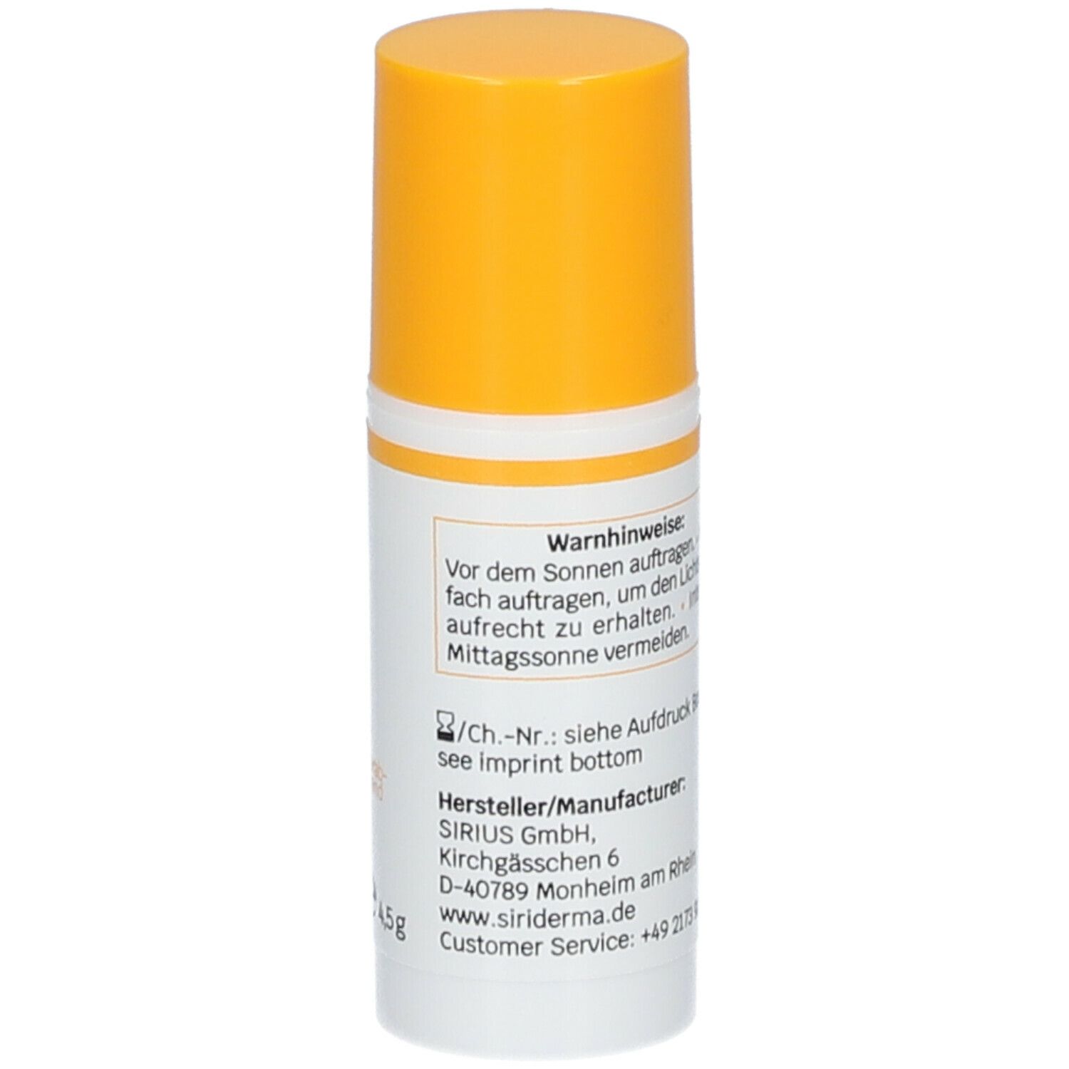 SIRIDERMA Lippenbalsam LSF 30