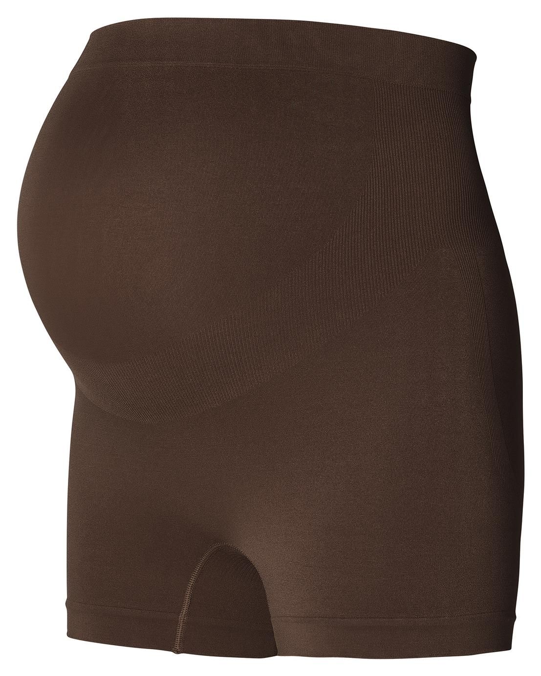 Noppies Maternity Naadloze short Lai Sensil Breeze - Coffee Bean