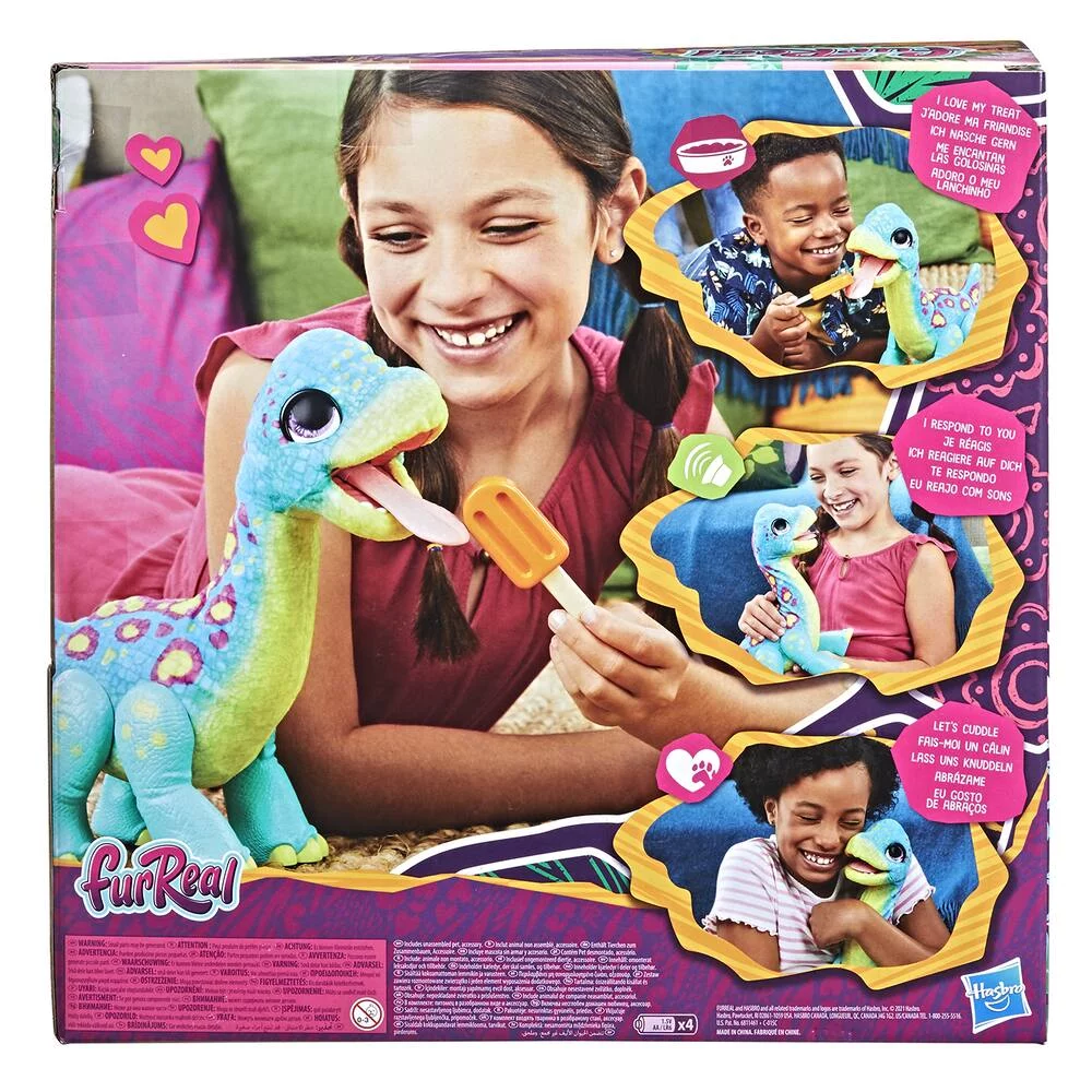FURREAL -  PELUCHE SAM LE  BRONTO GLOUTON