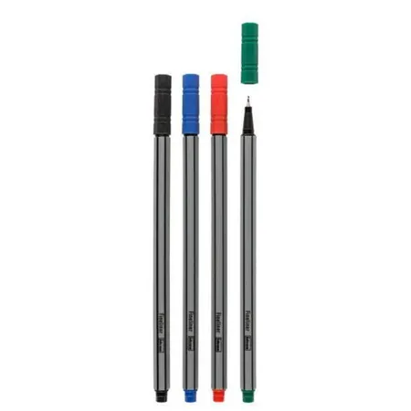 Idena Fineliner-Set 4 Stück, 4 Farben