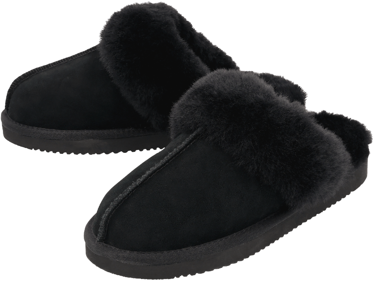 Leren dames pantoffels