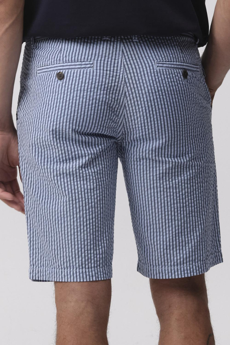 Campbell blauwe heren korte broek