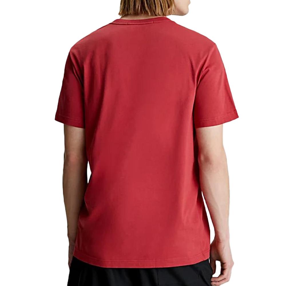 Calvin Klein Jeans T-shirt Rouge Homme Calvin Klein Jeans Embro Badge