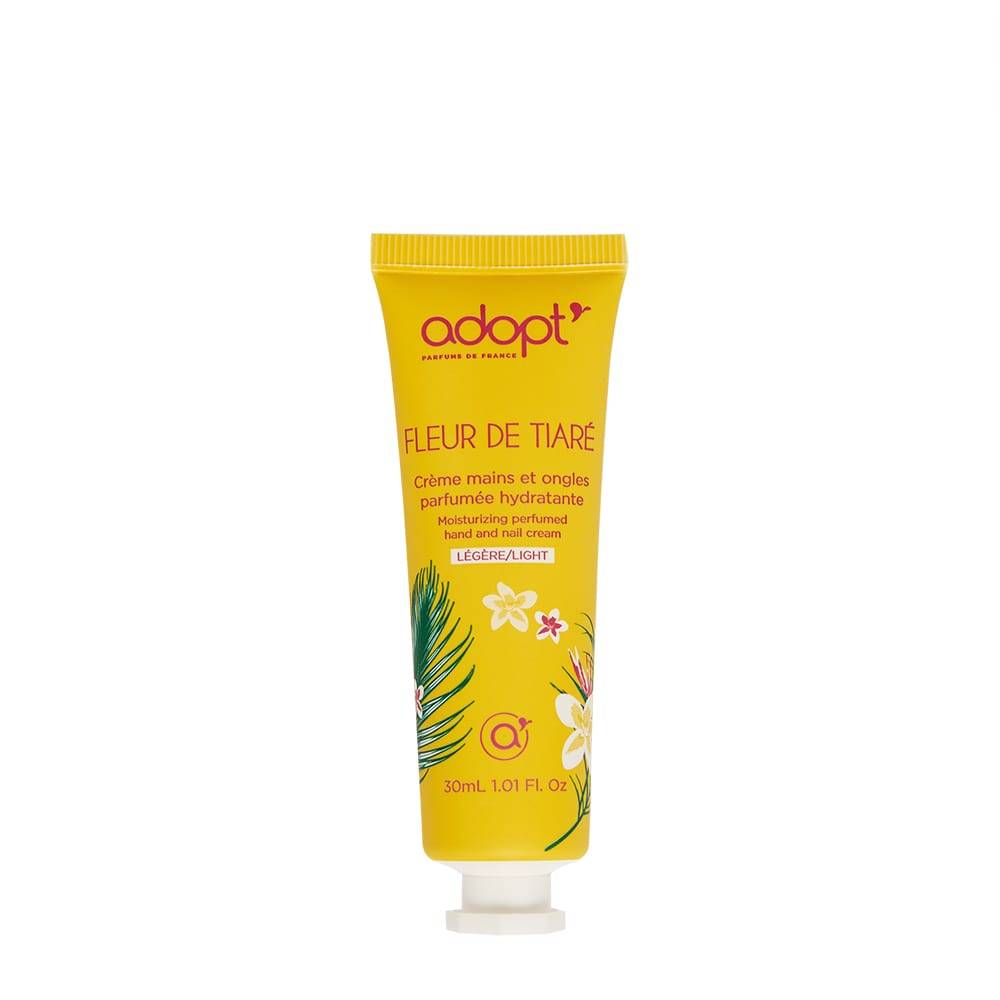 Fleur de tiaré Crème mains et ongles hydratante 30 ml