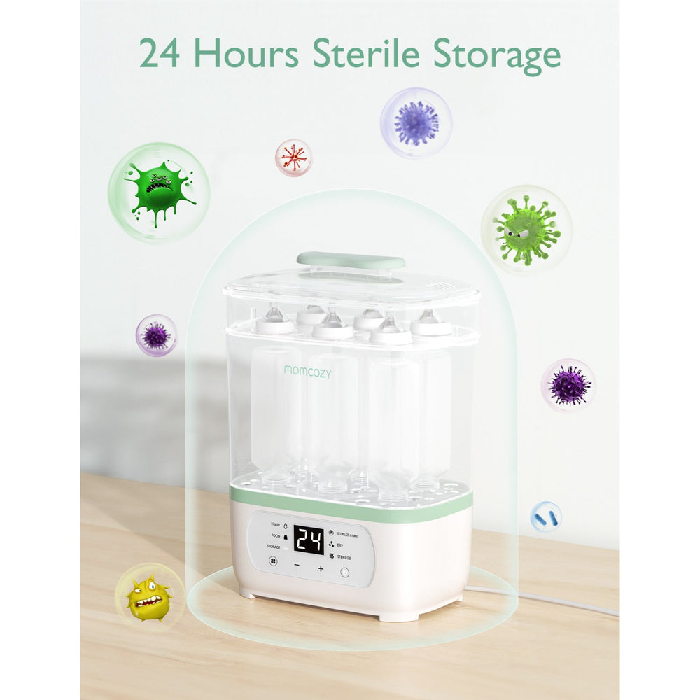 Køb Momcozy 8-in-1 Elektrisk Damp Baby Flaske Sterilisator