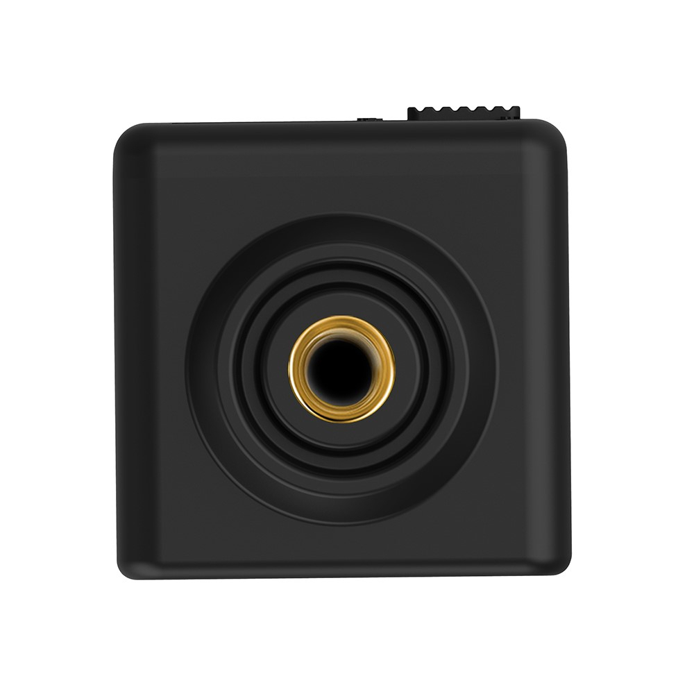 FullHD 1080p WiFi Mini Kamera 140° Weitwinkel Infrarot LED's Nachtsichtfunktion mit Akku (800mA)   Micro SD Slot für iOS/Android - Schwarz