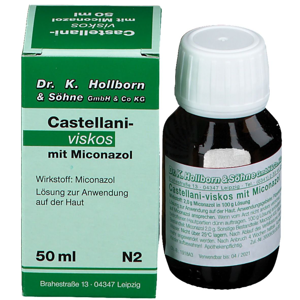 Castellani viskos m. Miconazol Loesung