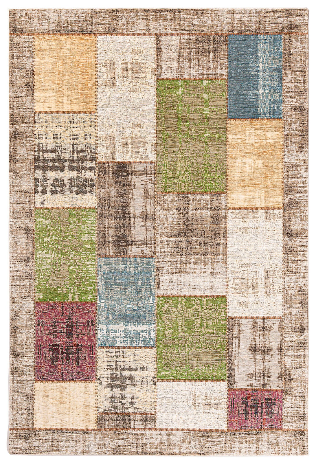 Webteppich PABLO 68 x 220 cm mehrfarbig