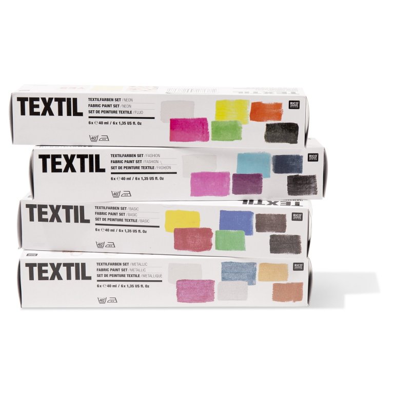 Textilfarben Set
