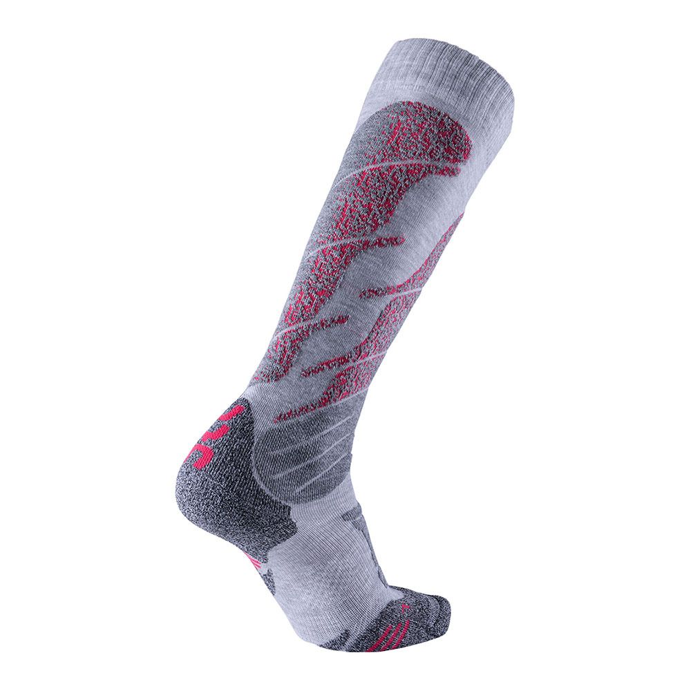 Uyn ALL MOUNTAIN - Chaussettes Femme light grey melange/coral