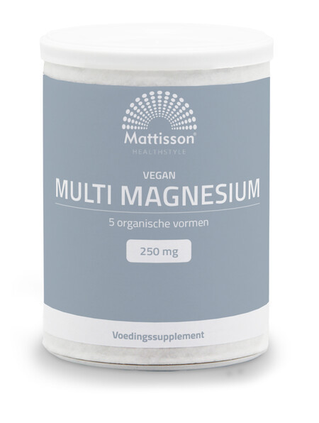 Mattisson Multi Magnesium - 250 mg Complex 200 Gram