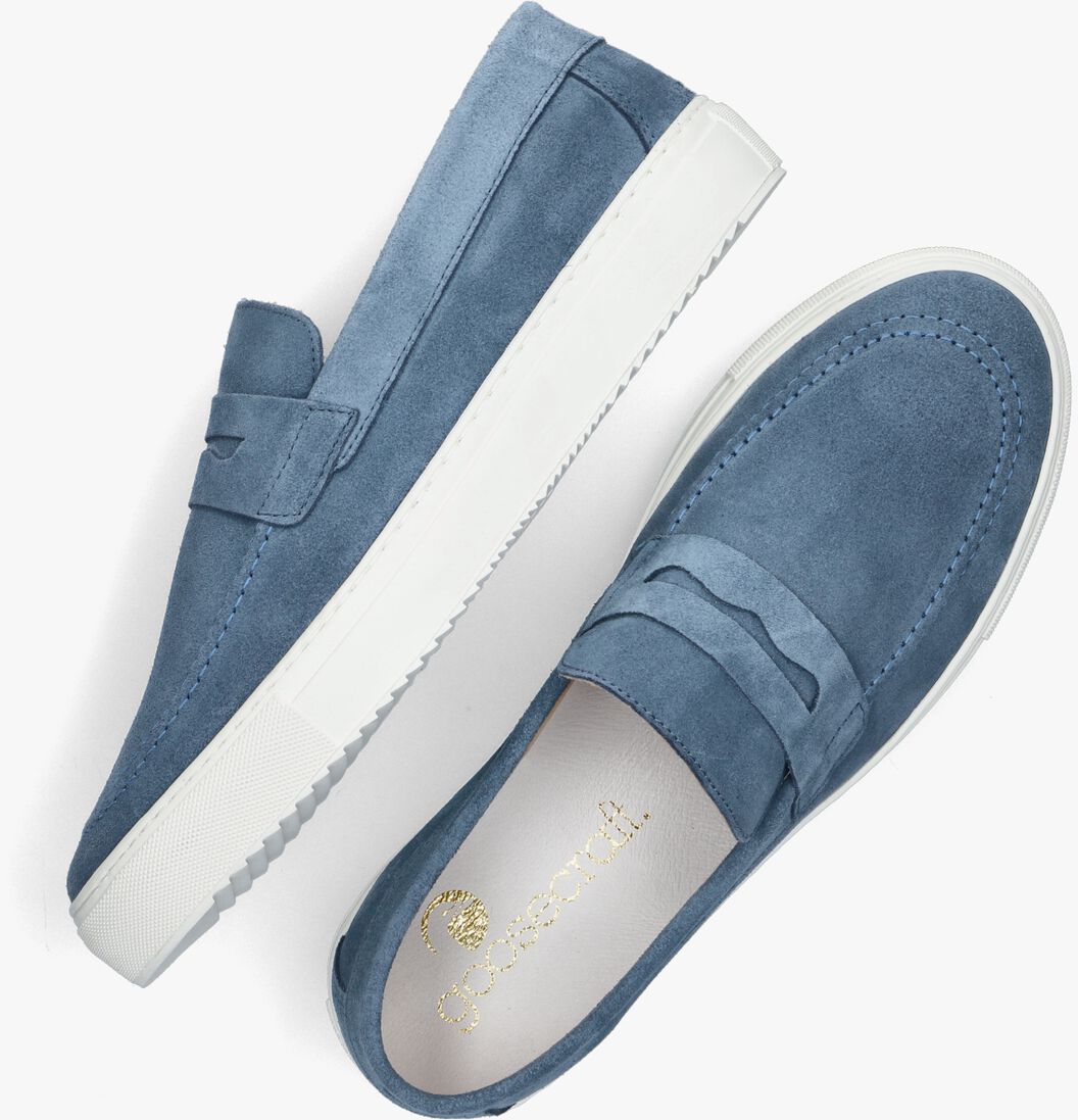 GOOSECRAFT blauwe goosecraft instappers christian