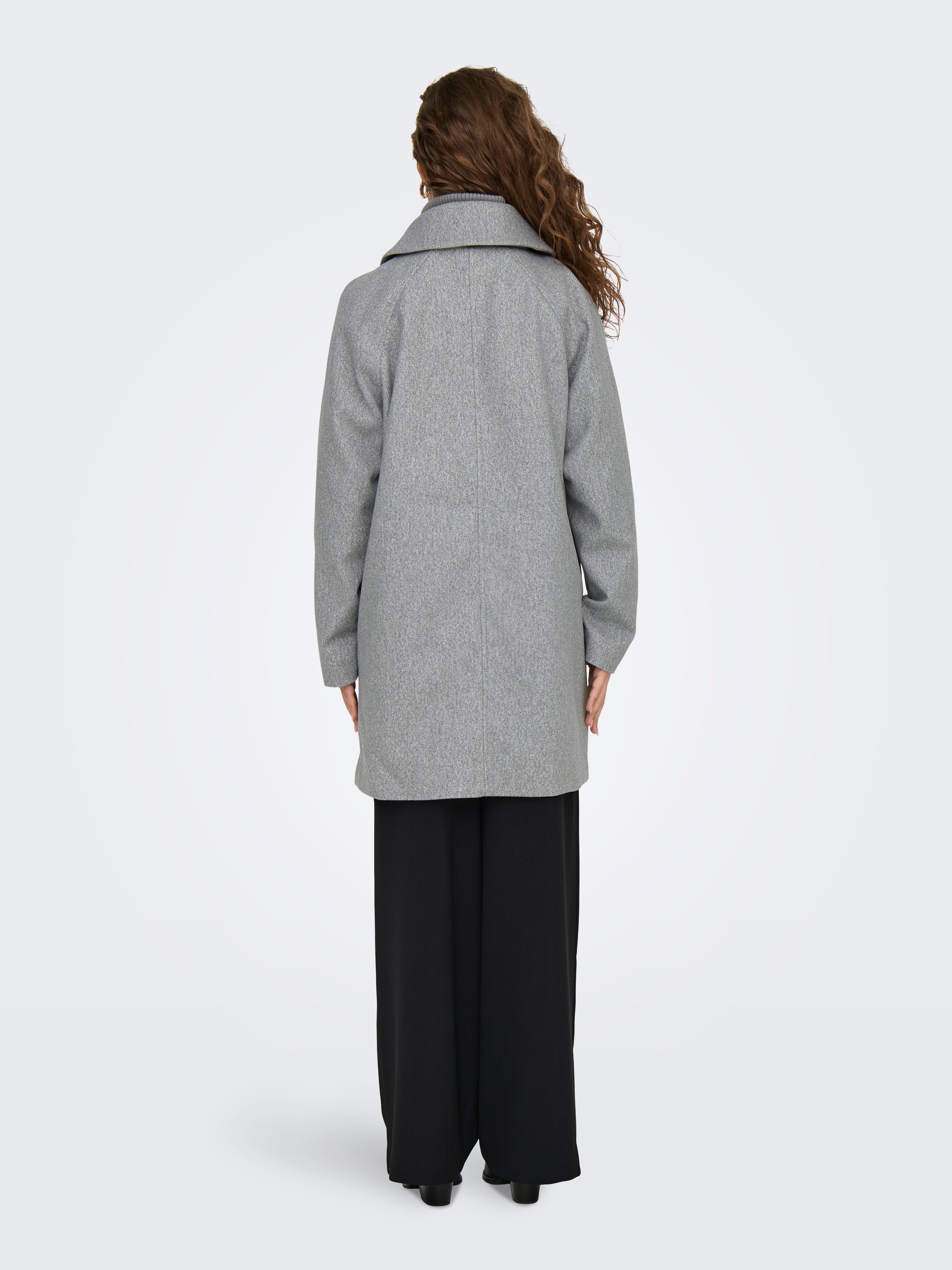 JDYHANNAH Mantel Medium Grey Melange