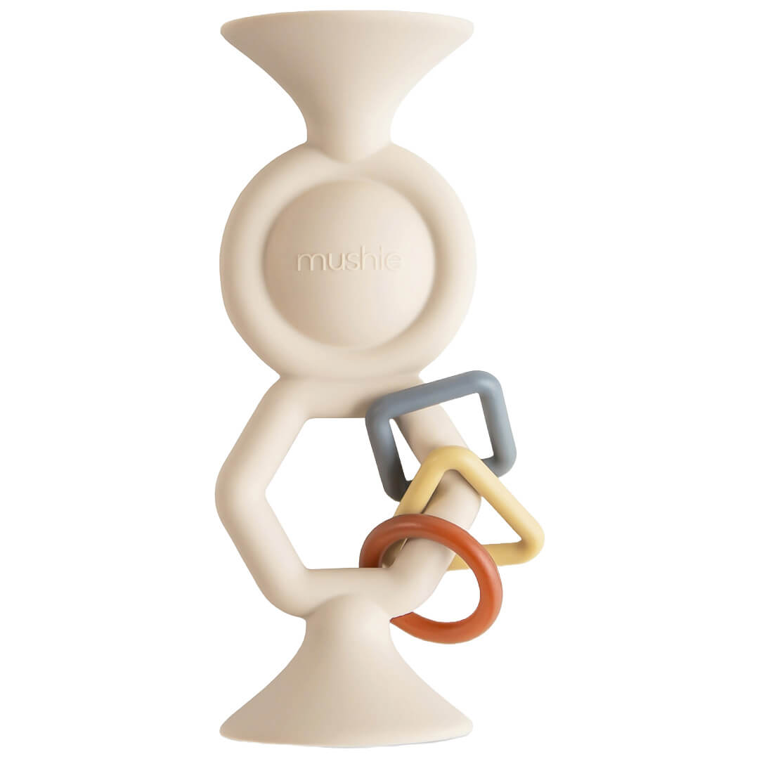 Mushie activiteitenspeeltje hexapop - shifting sand