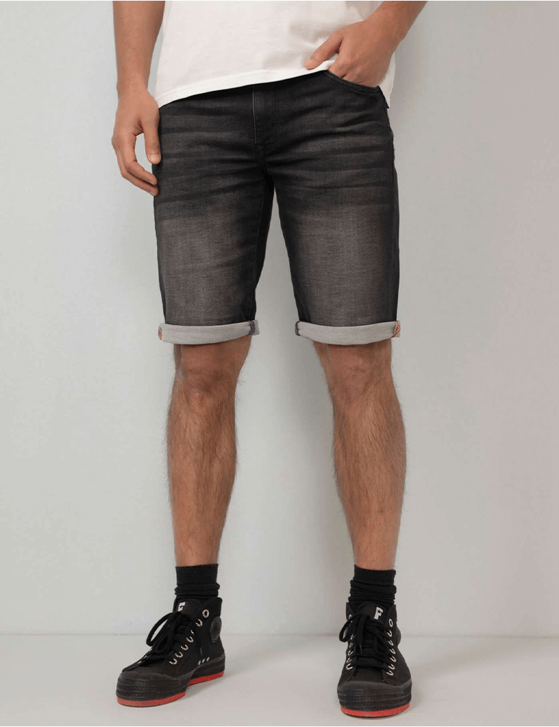 PETROL IND SHORT JOGG JEAN JACKSON BLACK STONE