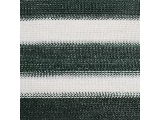 Filet brise-vue vert et blanc 1,2x25 m PEHD 75 g/m²