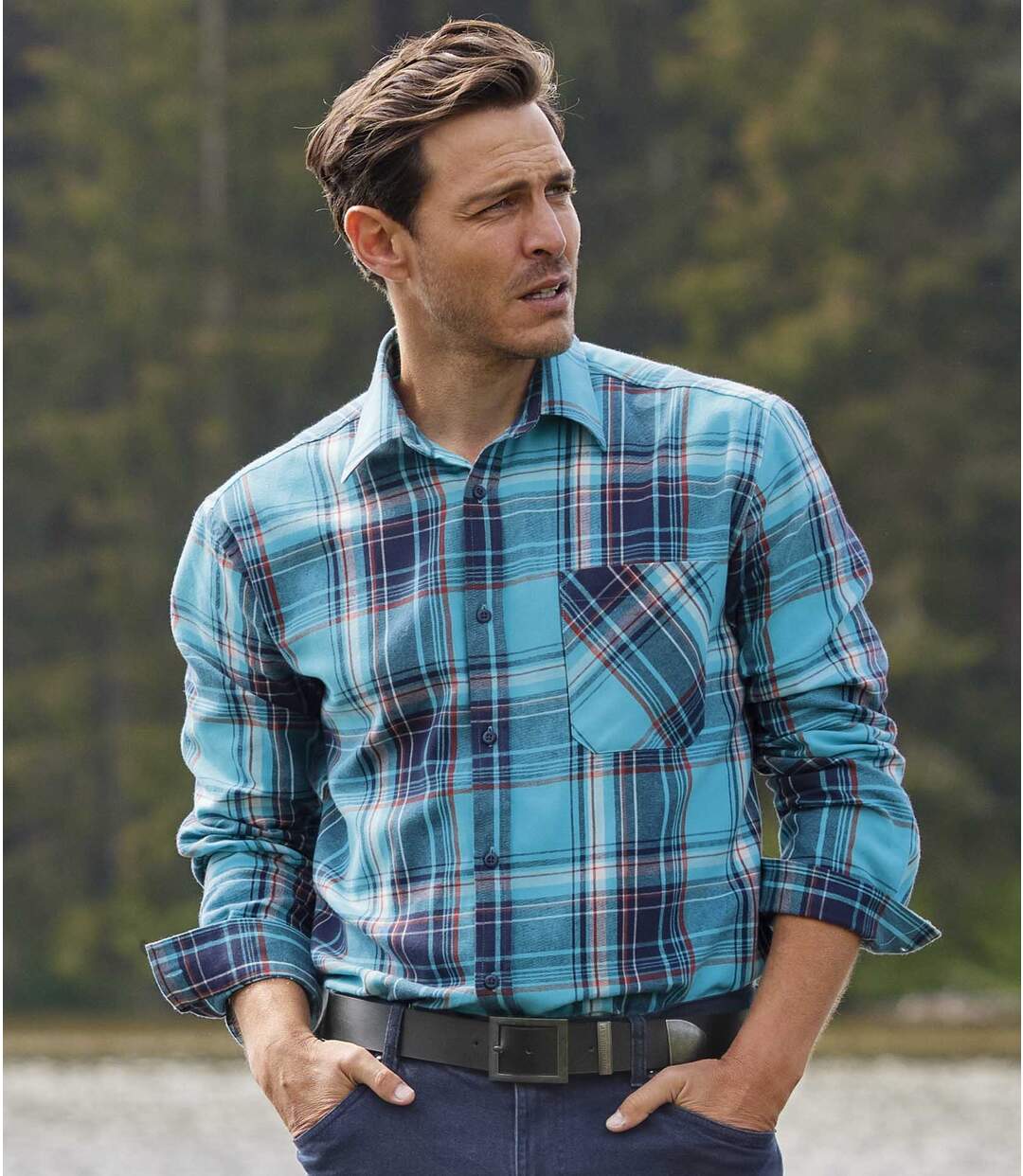 Chemise Flanelle à Carreaux Atlas®