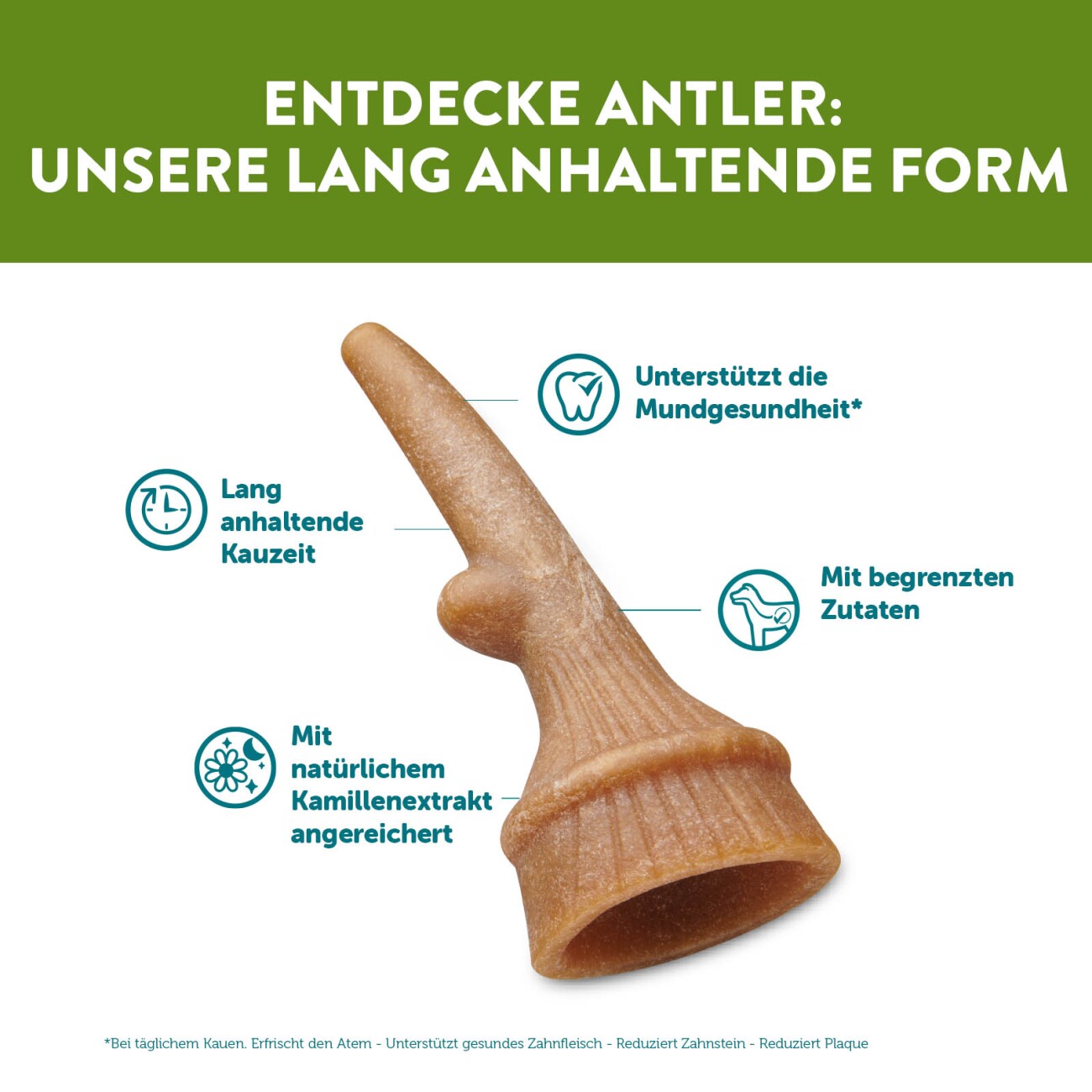 WHIMZEES Antler Dental Treats 360 g