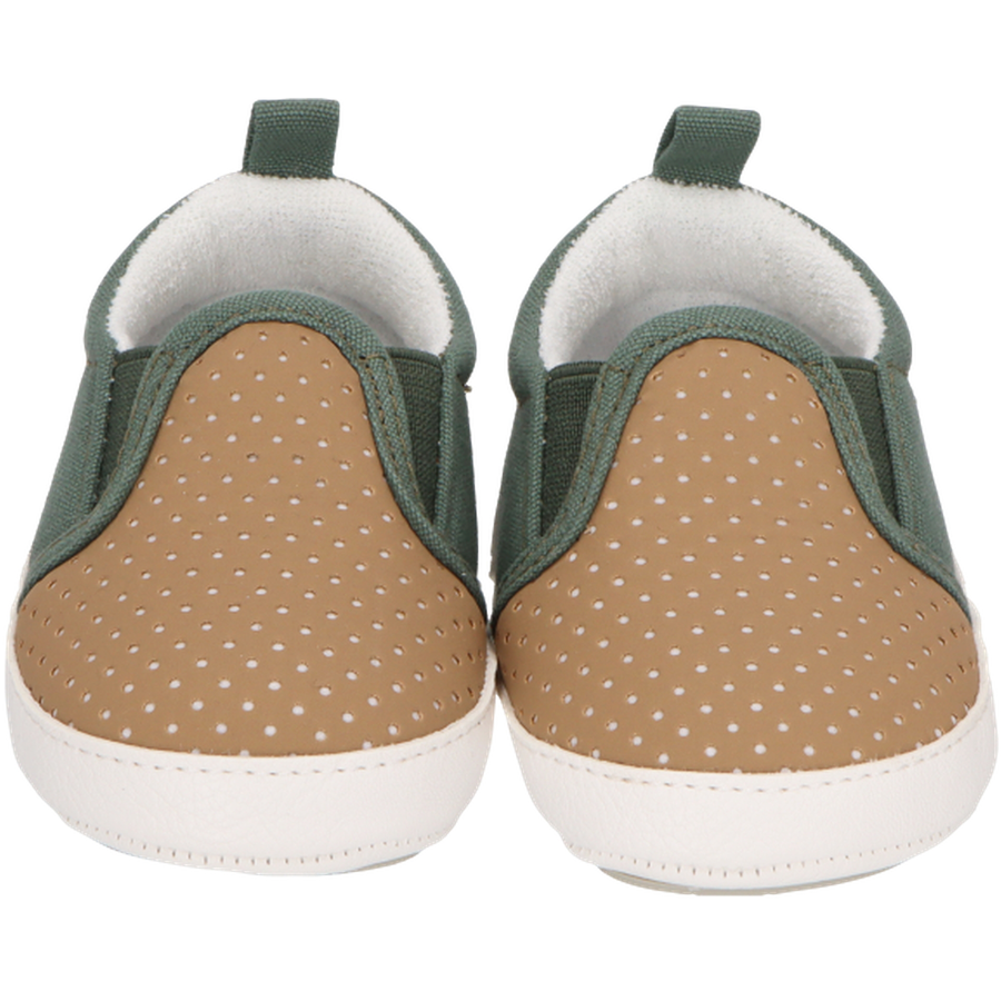Sterntaler Babyschuh Farbmix mattgrün