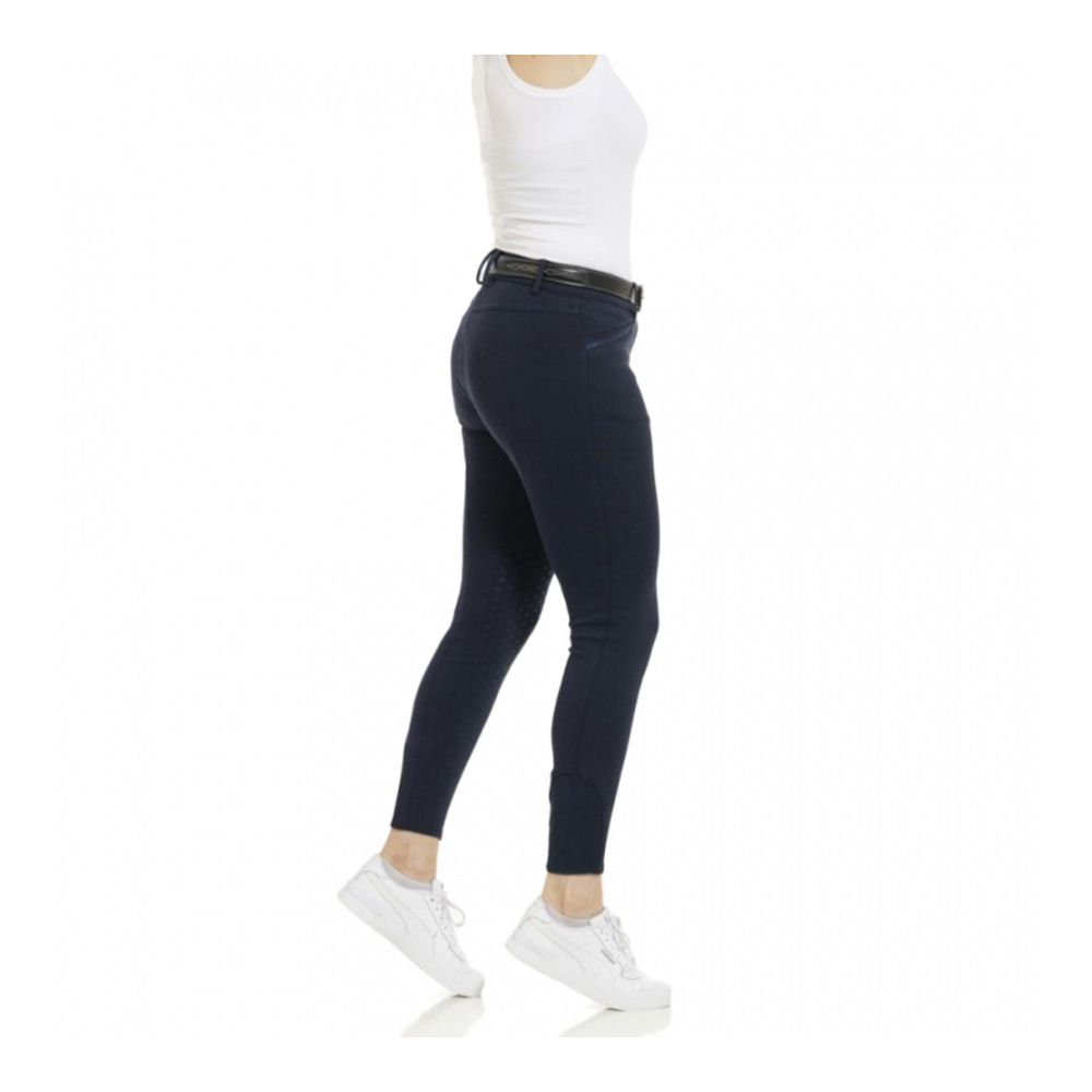 Equitheme KIM - Pantalon siliconé Femme marine