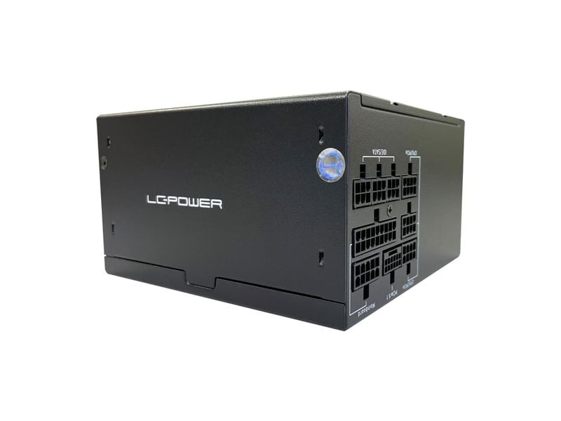 LC-Power Netzteil LC6650G-SI 650 W 80 PLUS GOLD-zertifiziertes vollmodulares ATX-Netzteil