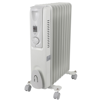 Oliegevulde Radiator 2000W Wit