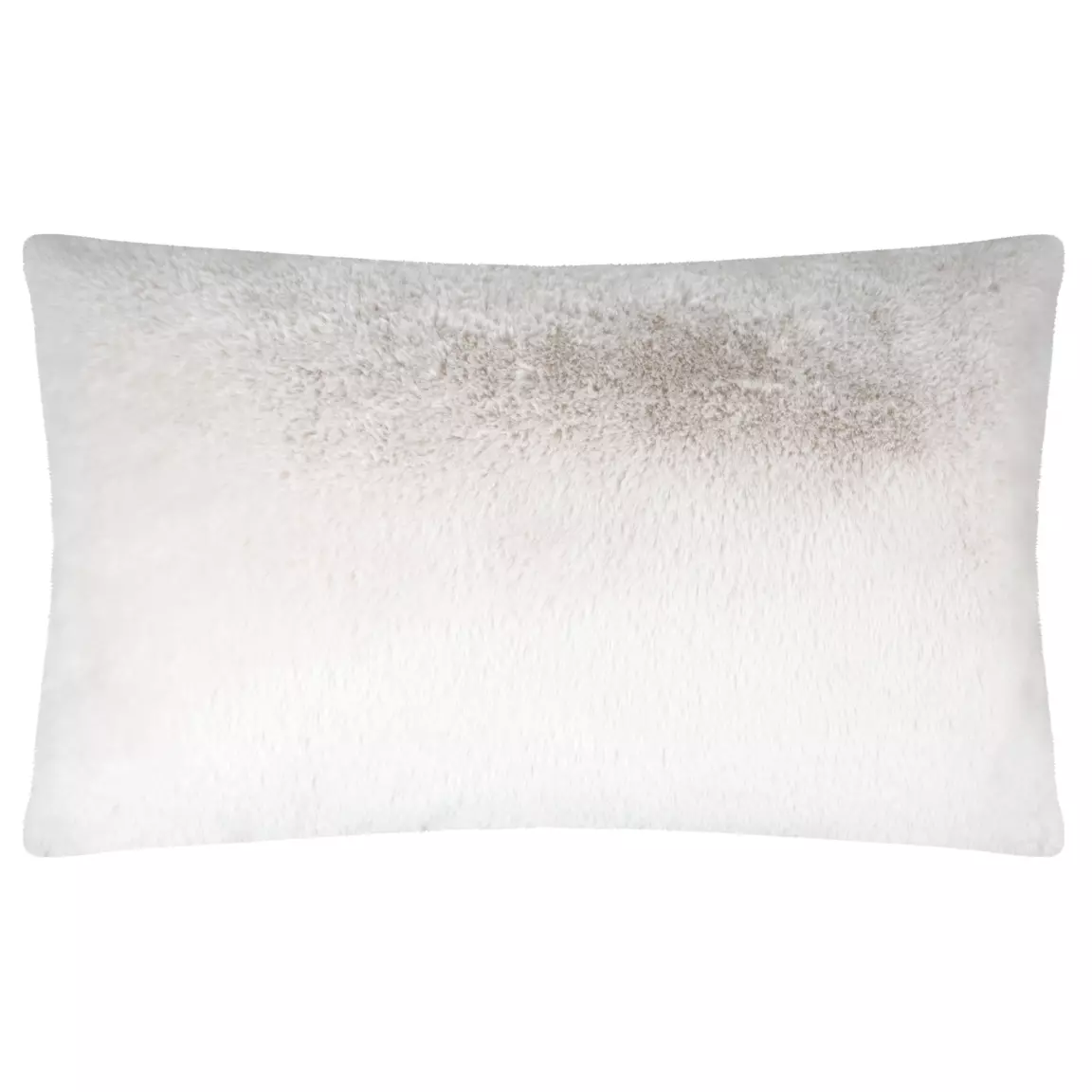 Coussin rectangulaire fausse fourrure (50 x 80 cm) Bostan Ecru