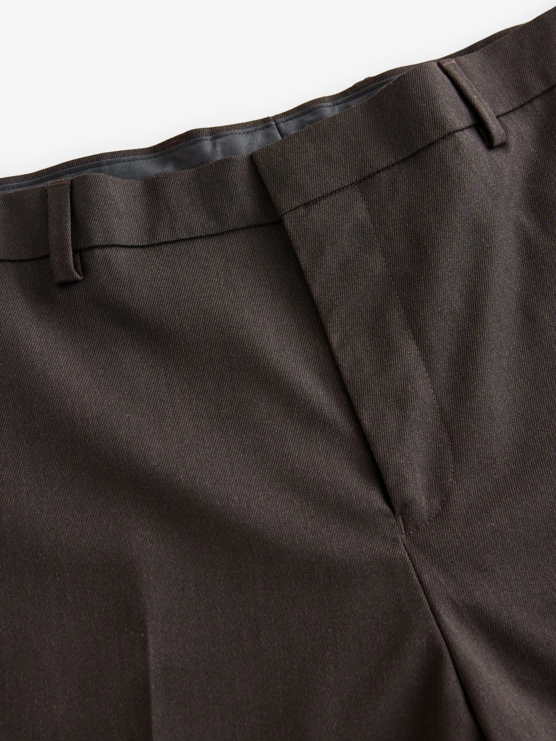 Bruin - Slim-fit smoking pantalon