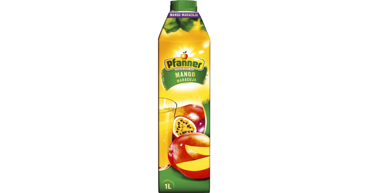 Pfanner Mango-Maracuja 25% 1,0 Liter (Einweg)