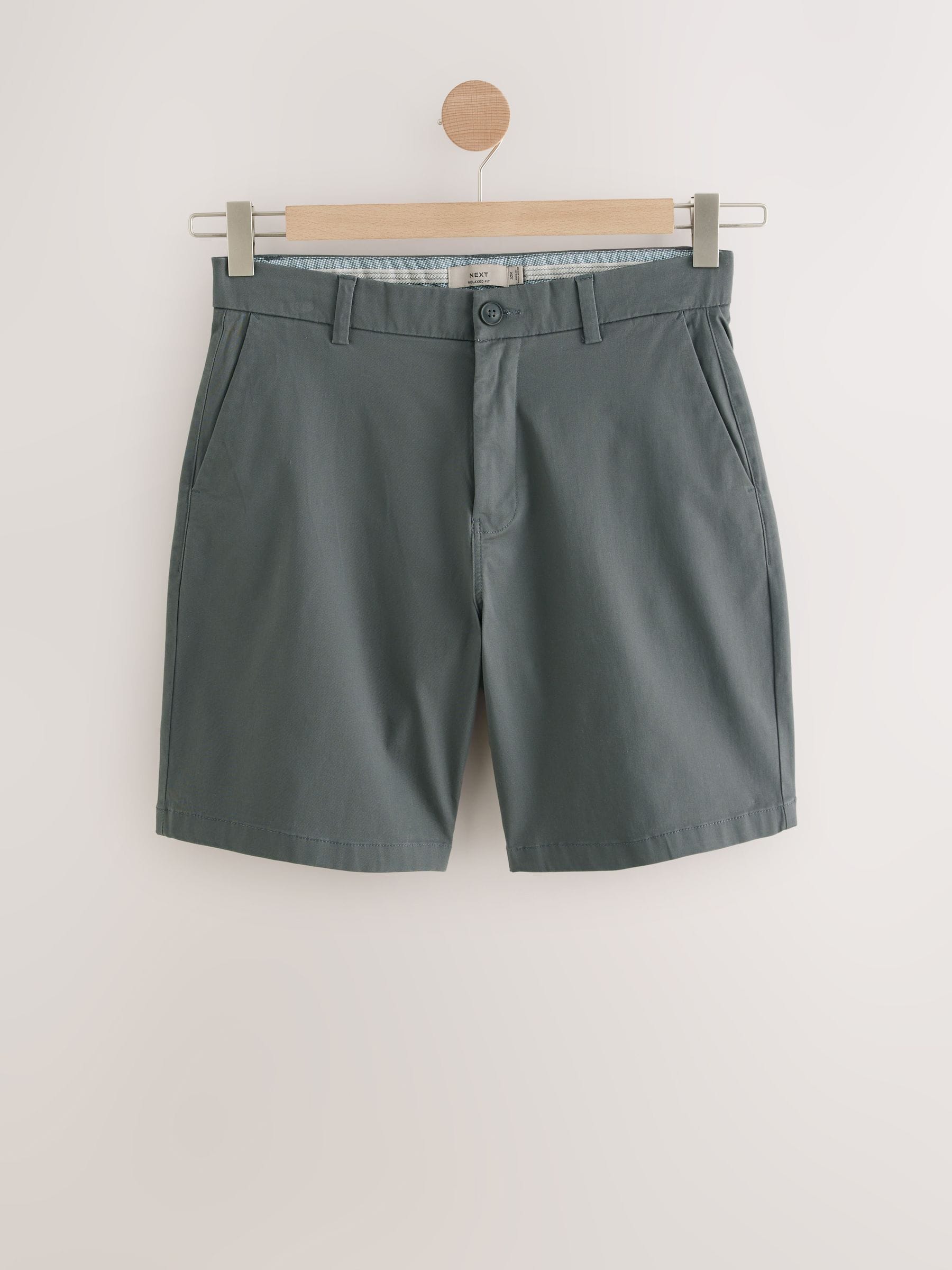 Multi - Ruimvallende pasvorm. - Set van 4 chinoshorts met stretch