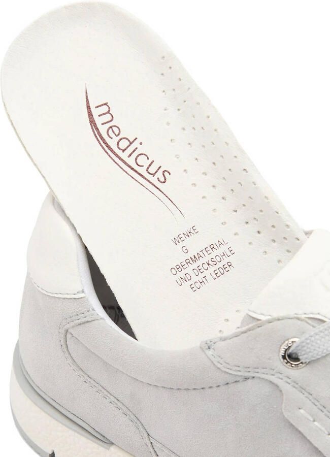Medicus comfort leren sneakers grijs