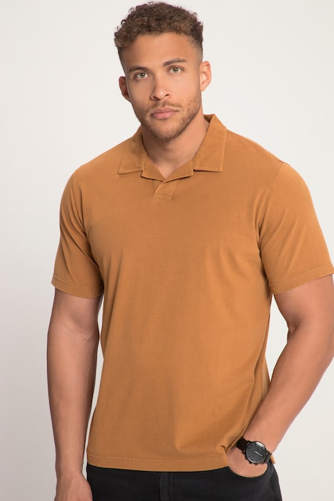 STHUGE Poloshirt, Jersey, Halbarm, Cuba-Kragen, bis 8 XL